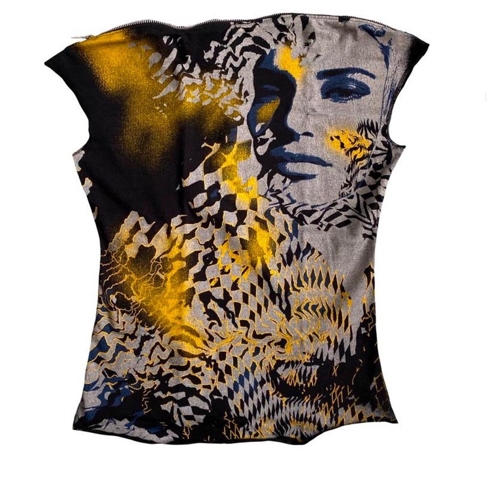 Y2k graphic top